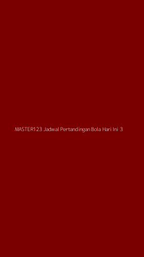 Tampilan Antarmuka Aplikasi Master123 Jadwal Pertandingan Bola Hari Ini - 3