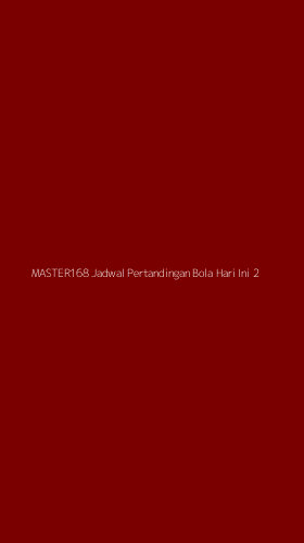 Tampilan Antarmuka Aplikasi Master168 Jadwal Pertandingan Bola Hari Ini - 2