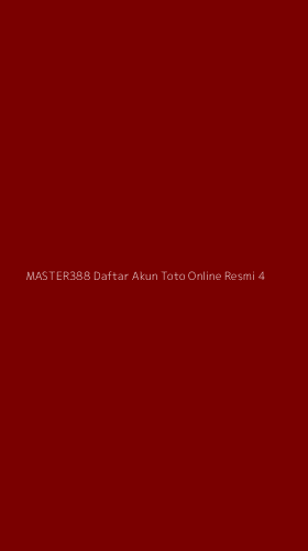 Tampilan Antarmuka Aplikasi Master388 Daftar Akun Toto Online Resmi - 4