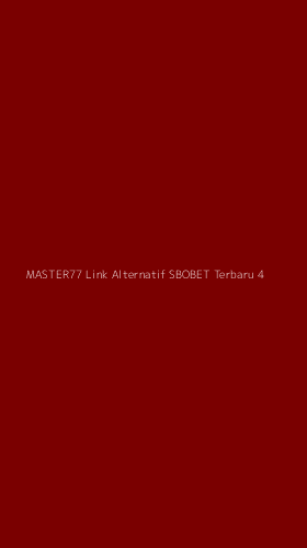 Tampilan Antarmuka Aplikasi Master77 Link Alternatif Sbobet Terbaru - 4