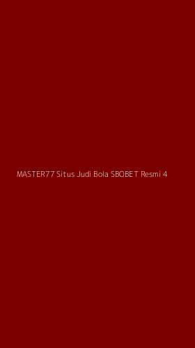 Tampilan Antarmuka Aplikasi Master77 Situs Judi Bola Sbobet Resmi - 4