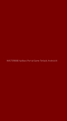 Tampilan Antarmuka Aplikasi Master888 Aplikasi Portal Game Terbaik Android - 4