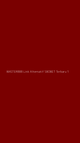 Tampilan Antarmuka Aplikasi Master888 Link Alternatif Sbobet Terbaru - 1