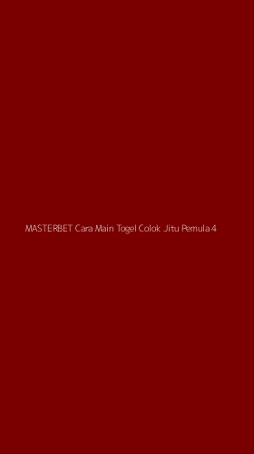 Tampilan Antarmuka Aplikasi Masterbet Cara Main Togel Colok Jitu Pemula - 4