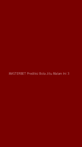 Tampilan Antarmuka Aplikasi Masterbet Prediksi Bola Jitu Malam Ini - 3