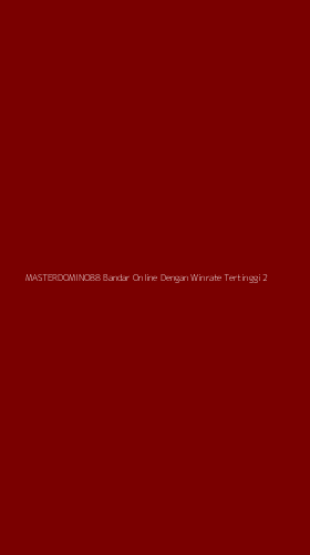 Tampilan Antarmuka Aplikasi Masterdomino88 Bandar Online Dengan Winrate Tertinggi - 2