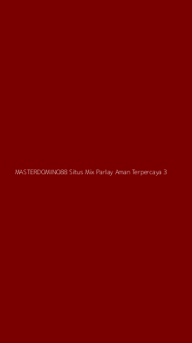 Tampilan Antarmuka Aplikasi Masterdomino88 Situs Mix Parlay Aman Terpercaya - 3