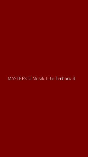Tampilan Antarmuka Aplikasi Masterkiu Musik Lite Terbaru - 4