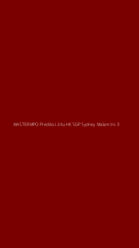 Tampilan Antarmuka Aplikasi Mastermpo Prediksi Jitu Hk Sgp Sydney Malam Ini - 3