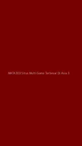 Tampilan Antarmuka Aplikasi Mata303 Situs Multi Game Terbesar Di Asia - 3