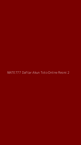 Tampilan Antarmuka Aplikasi Mate777 Daftar Akun Toto Online Resmi - 2
