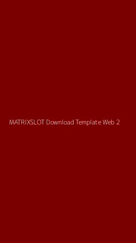 Tampilan Antarmuka Aplikasi Matrixslot Download Template Web - 2