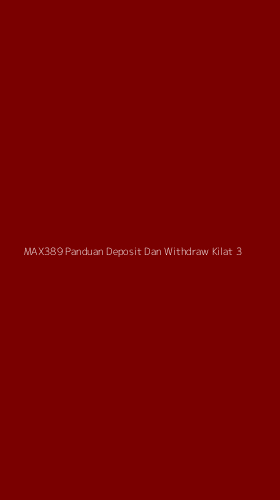 Tampilan Antarmuka Aplikasi Max389 Panduan Deposit Dan Withdraw Kilat - 3
