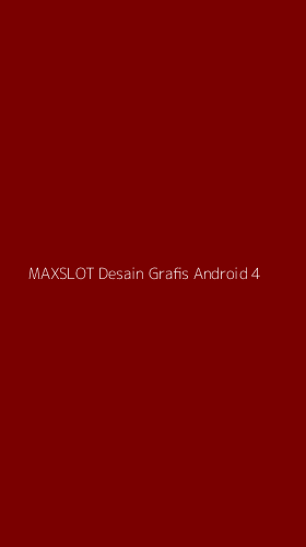 Tampilan Antarmuka Aplikasi Maxslot Desain Grafis Android - 4