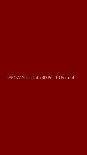 Tampilan Antarmuka Aplikasi Mbo77 Situs Toto 4d Bet 10 Perak - 4