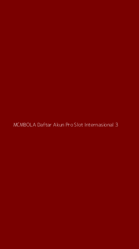 Tampilan Antarmuka Aplikasi Mcmbola Daftar Akun Pro Slot Internasional - 3