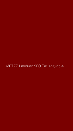 Tampilan Antarmuka Aplikasi Me777 Panduan Seo Terlengkap - 4