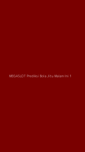 Tampilan Antarmuka Aplikasi Megaslot Prediksi Bola Jitu Malam Ini - 1