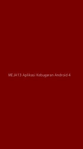 Tampilan Antarmuka Aplikasi Meja13 Aplikasi Kebugaran Android - 4