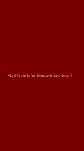 Tampilan Antarmuka Aplikasi Meja365 Link Daftar Semua Jenis Game Online - 4