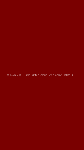 Tampilan Antarmuka Aplikasi Menangslot Link Daftar Semua Jenis Game Online - 3