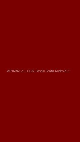 Tampilan Antarmuka Aplikasi Menara123 Login Desain Grafis Android - 2