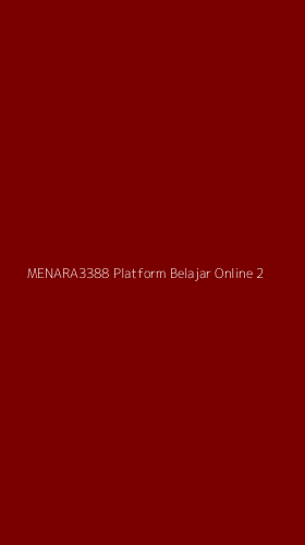 Tampilan Antarmuka Aplikasi Menara3388 Platform Belajar Online - 2