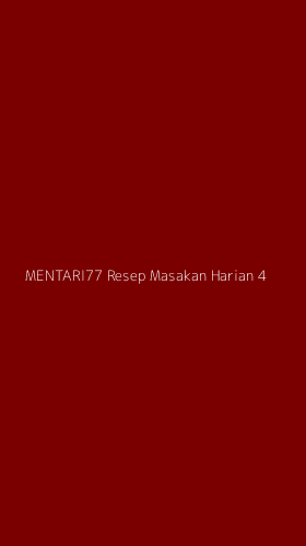 Tampilan Antarmuka Aplikasi Mentari77 Resep Masakan Harian - 4
