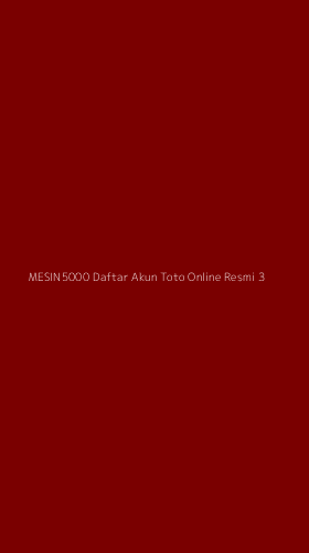 Tampilan Antarmuka Aplikasi Mesin5000 Daftar Akun Toto Online Resmi - 3