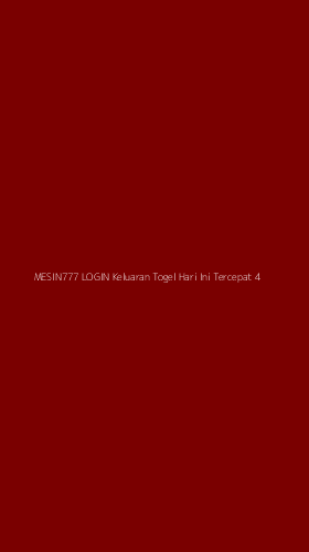 Tampilan Antarmuka Aplikasi Mesin777 Login Keluaran Togel Hari Ini Tercepat - 4