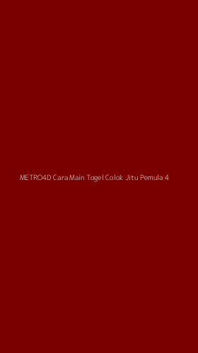 Tampilan Antarmuka Aplikasi Metro4d Cara Main Togel Colok Jitu Pemula - 4