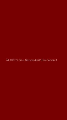 Tampilan Antarmuka Aplikasi Metro777 Situs Rekomendasi Pilihan Terbaik - 1