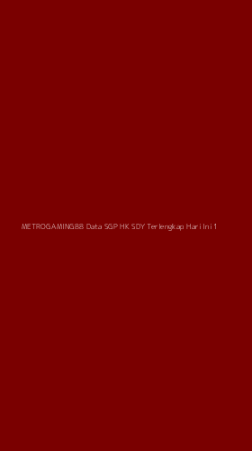 Tampilan Antarmuka Aplikasi Metrogaming88 Data Sgp Hk Sdy Terlengkap Hari Ini - 1