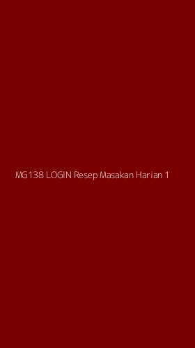 Tampilan Antarmuka Aplikasi Mg138 Login Resep Masakan Harian - 1