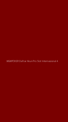 Tampilan Antarmuka Aplikasi Mgmpoker Daftar Akun Pro Slot Internasional - 4