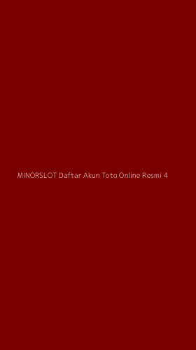 Tampilan Antarmuka Aplikasi Minorslot Daftar Akun Toto Online Resmi - 4