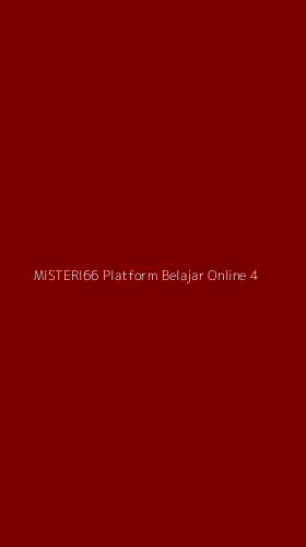 Tampilan Antarmuka Aplikasi Misteri66 Platform Belajar Online - 4