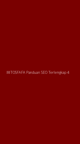 Tampilan Antarmuka Aplikasi Mitosfafa Panduan Seo Terlengkap - 4