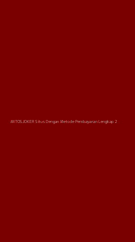 Tampilan Antarmuka Aplikasi Mitosjoker Situs Dengan Metode Pembayaran Lengkap - 2