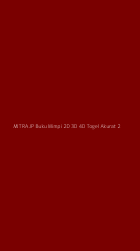 Tampilan Antarmuka Aplikasi Mitrajp Buku Mimpi 2d 3d 4d Togel Akurat - 2