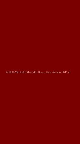 Tampilan Antarmuka Aplikasi Mitrapoker88 Situs Slot Bonus New Member 100 - 4