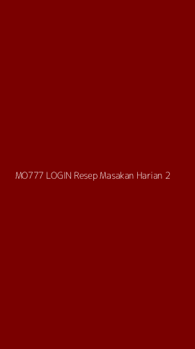 Tampilan Antarmuka Aplikasi Mo777 Login Resep Masakan Harian - 2