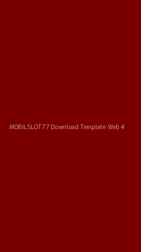 Tampilan Antarmuka Aplikasi Mobilslot77 Download Template Web - 4