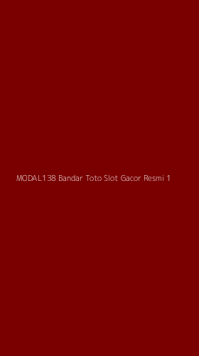 Tampilan Antarmuka Aplikasi Modal138 Bandar Toto Slot Gacor Resmi - 1