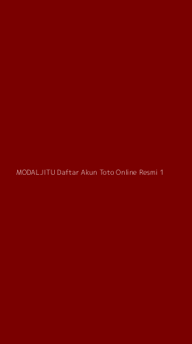 Tampilan Antarmuka Aplikasi Modaljitu Daftar Akun Toto Online Resmi - 1
