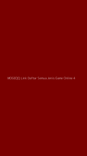 Tampilan Antarmuka Aplikasi Mogeqq Link Daftar Semua Jenis Game Online - 4