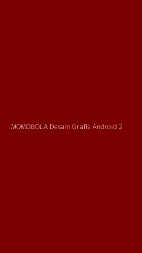 Tampilan Antarmuka Aplikasi Momobola Desain Grafis Android - 2