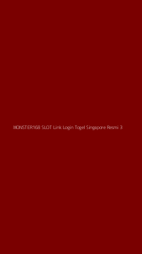 Tampilan Antarmuka Aplikasi Monster168 Slot Link Login Togel Singapore Resmi - 3