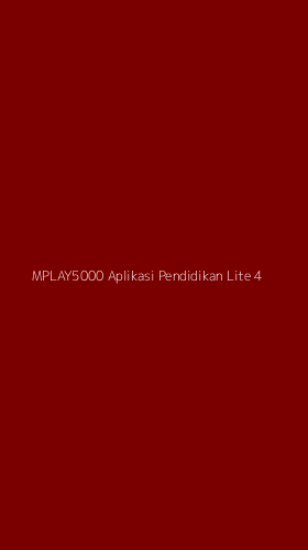 Tampilan Antarmuka Aplikasi Mplay5000 Aplikasi Pendidikan Lite - 4
