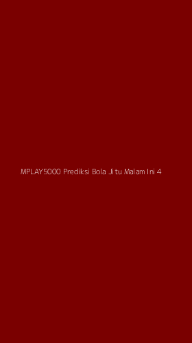 Tampilan Antarmuka Aplikasi Mplay5000 Prediksi Bola Jitu Malam Ini - 4